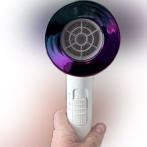 Solia White Holographic Hair Dryer, GREAT CONDITION